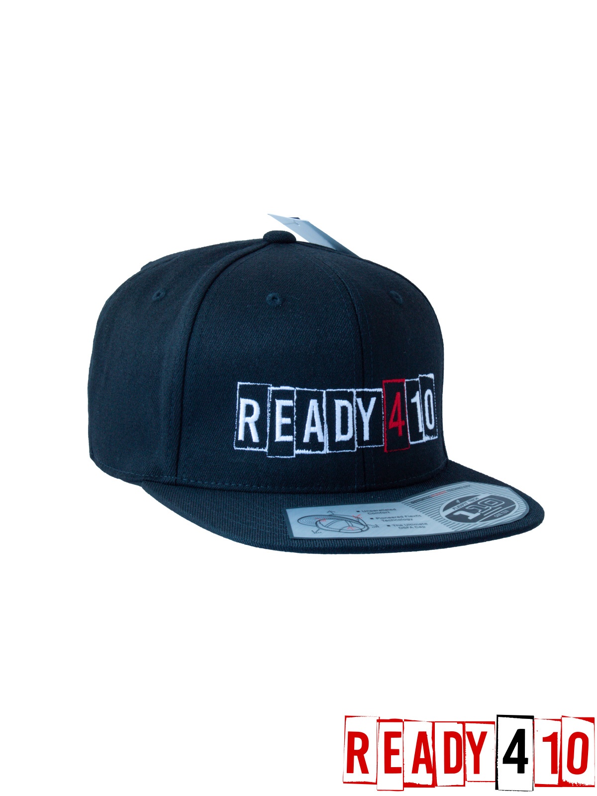 Ready410 Cap Black - Front Side