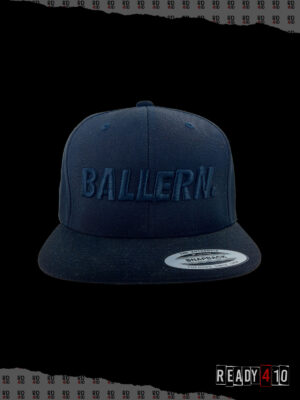 Ballern. Logo Cap - Black Black