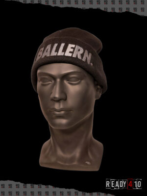 Ballern. - Beanie - Black Grey