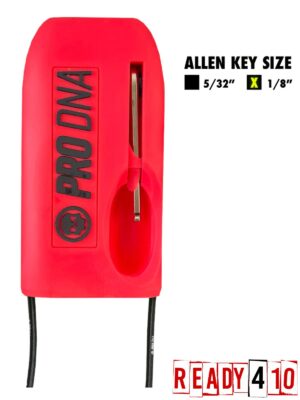 Infamous Pro DNA - Set-Stop Barrel Cover Red