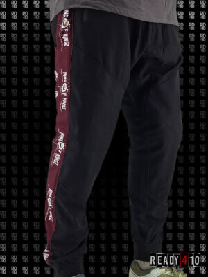 Kingz Pro Performance Wear - Jogger Pants Black Burgundy